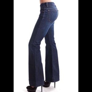 J Brand lovestory bellbottom jeans